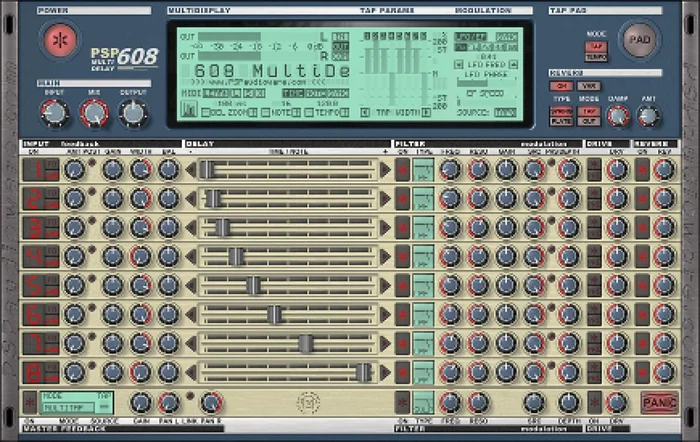 PSP Audioware 608 Multi-delay