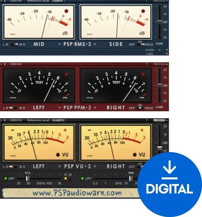 PSP Audioware TripleMeter (Produit numérique)