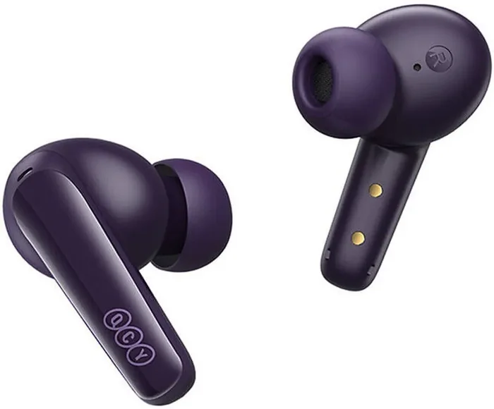 QCY T13x ANC Purple Écouteurs intra-auriculaires sans fil