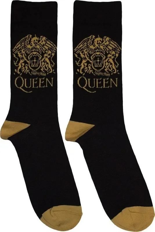 Queen Chaussettes Gold Crest Black 39-45