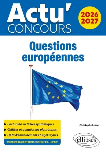 Questions européennes Edition 2026-2027
