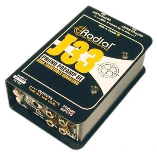 RADIAL J33 – PREAMP PHONO DI