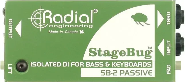 Radial StageBug SB-2 Boîte de direct