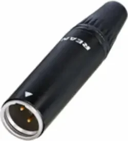 Rean RT3MC-B Connecteur Mini XLR