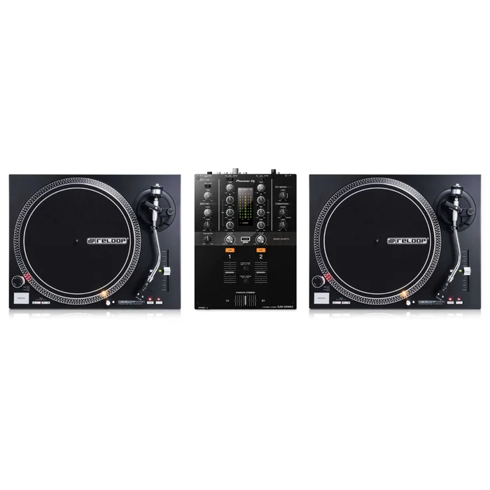 RELOOP Pack Regie DJ Vinyle : RP 4000 MK2 + DJM-250 MK2