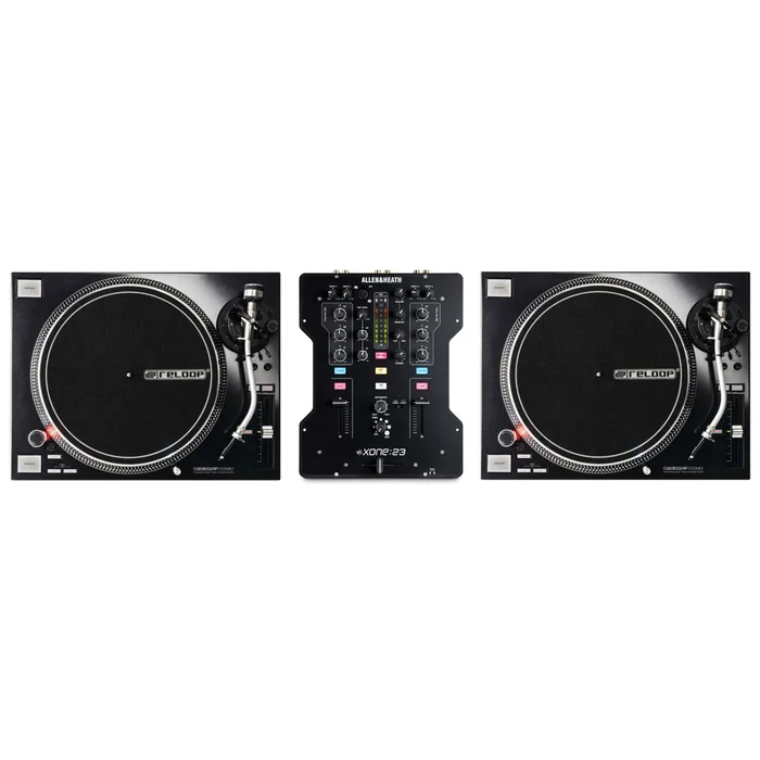 RELOOP Pack Regie DJ Vinyle : RP 7000 MK2 Black + Xone 23