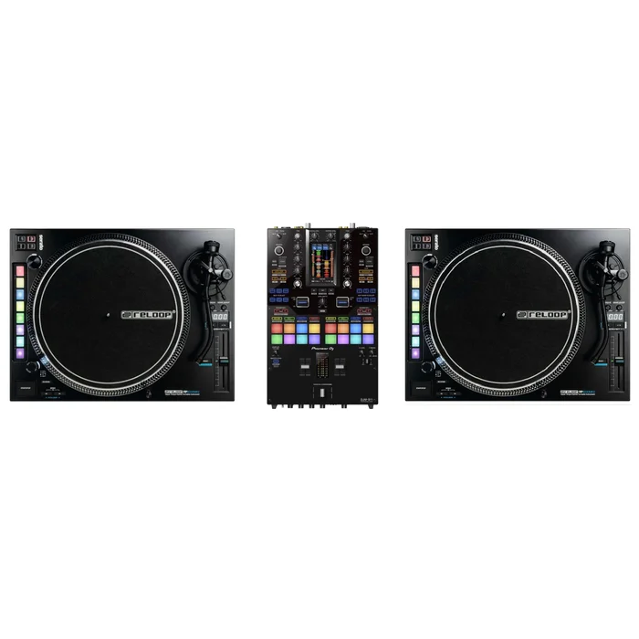 RELOOP Pack Regie DJ Vinyle : RP 8000 MK2 Silver + DJM S-11
