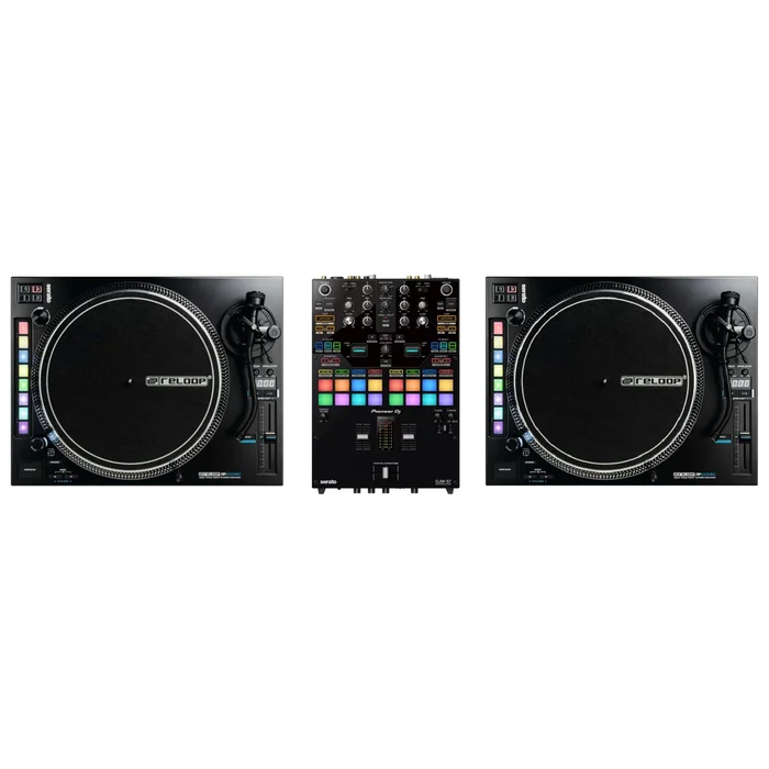 RELOOP Pack Regie DJ Vinyle : RP 8000 MK2 Silver + DJM S-7