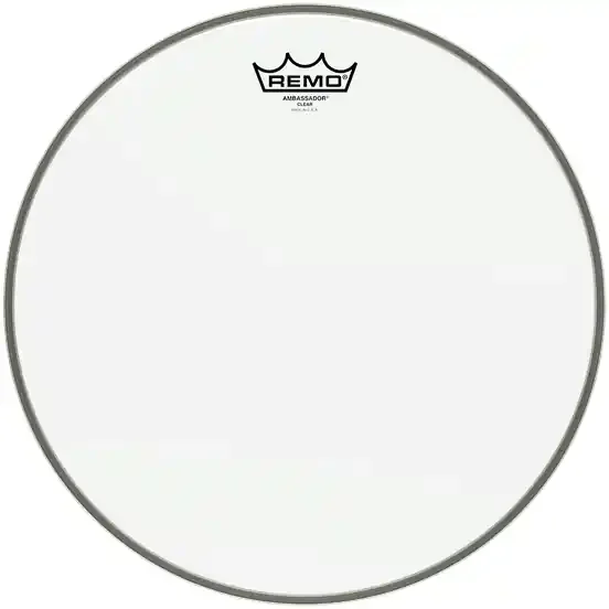 Remo BR-1324-00 Ambassador Clear Bass 24&Prime; Peaux de frappe