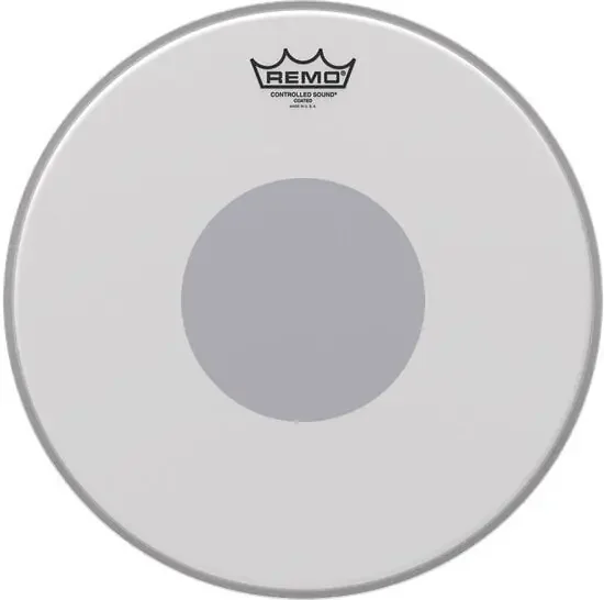 Remo CS-0116-10 Controlled Sound Coated Black Dot 16″ Peaux de frappe