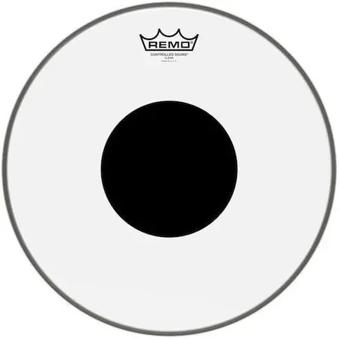 Remo CS-0314-10 Controlled Sound Clear Black Dot 14″ Peaux de frappe