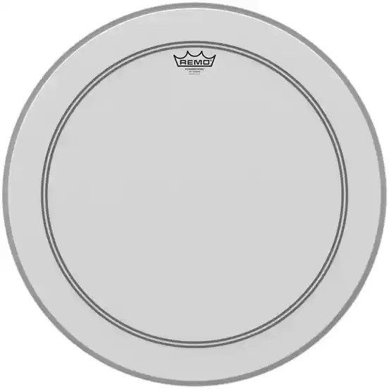 Remo P3-1120-C2 Powerstroke 3 Coated Clear Dot Bass 20&Prime; Peaux de frappe