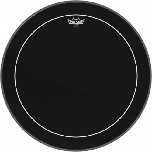 REMO PINSTRIPE 22″ GROSSE CAISSE EBONY