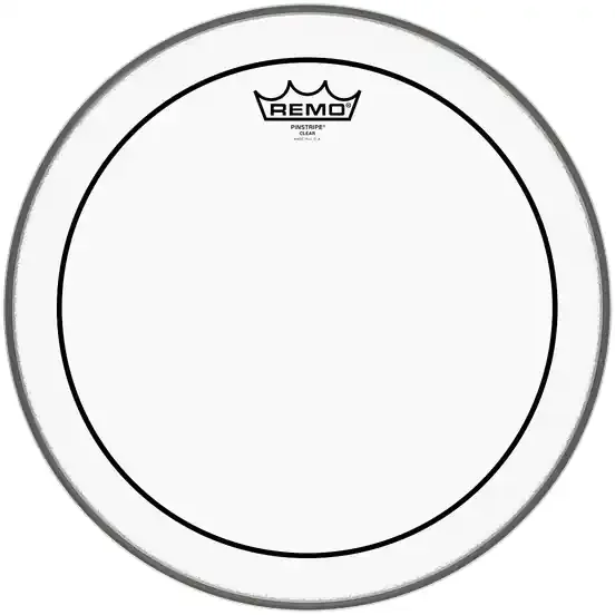 Remo PS-1324-00 Pinstripe Clear Bass 24&Prime; Peaux de frappe
