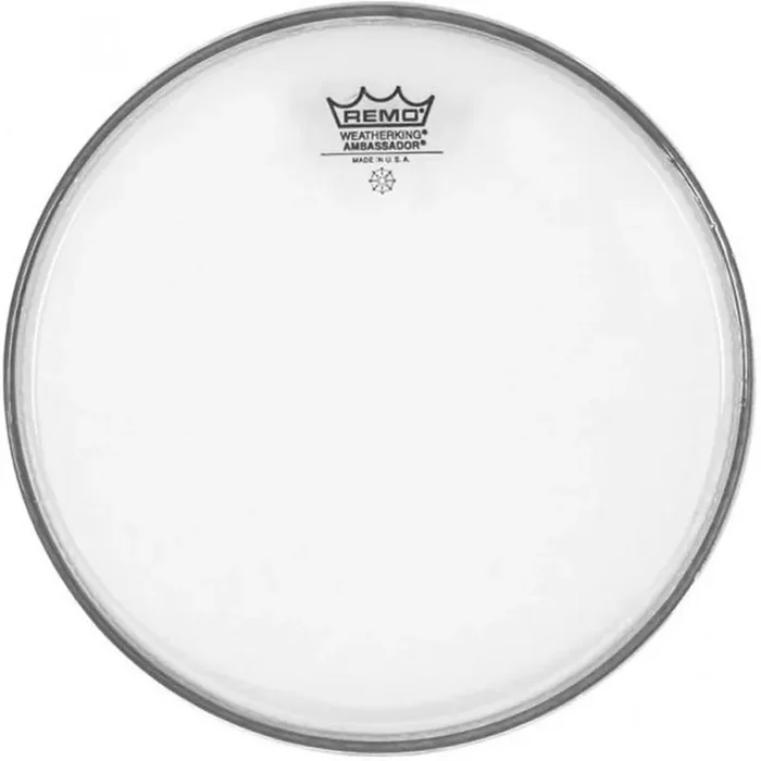 Remo SA-0110-00 Ambassador Hazy 10&Prime; White Peaux de résonance