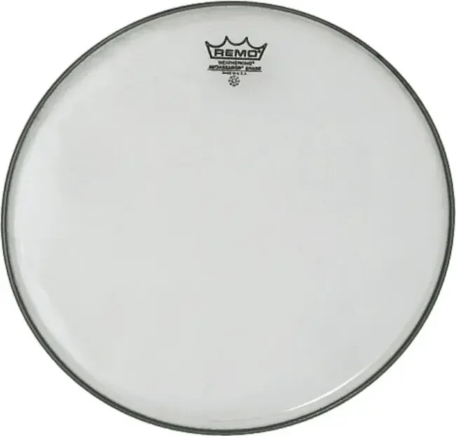 Remo SA-0112-00 Ambassador Hazy 12″ White Peaux de résonance