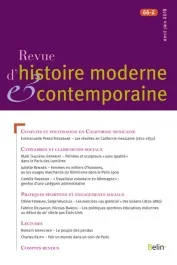 Revue d&rsquo;histoire moderne et contemporaine/22019/Varia