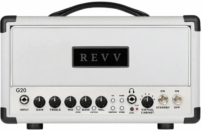 REVV RV-G20 Headshell Ampli guitare à lampes