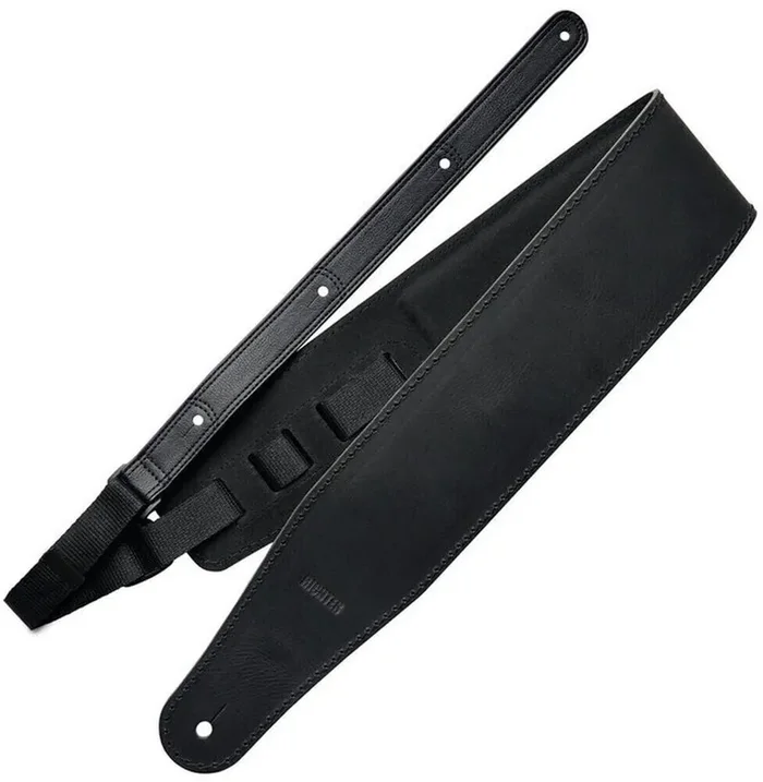 Richter Beavertail Buffalo Courroie de guitare Black
