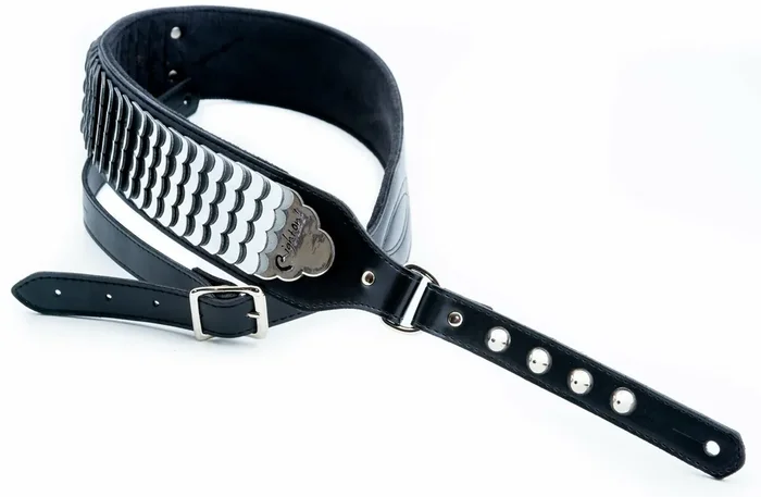 RightOnStraps Legend JL Python Sangle pour guitare Black