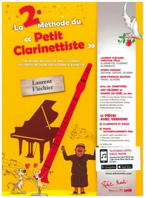 Robert Martin Laurent Flechier – La 2eme Methode Du Tout Petit Clarinettiste
