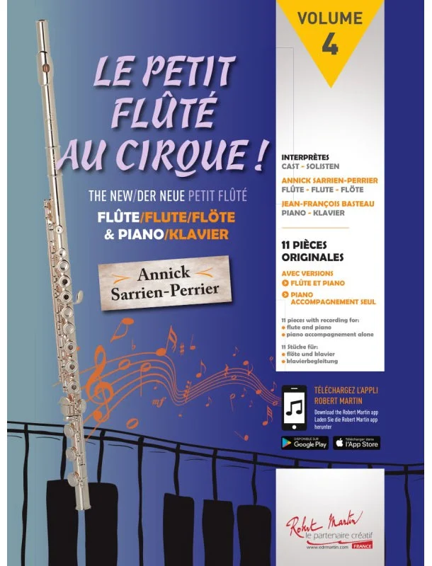 Robert Martin Sarrien Perrier A. – Le Petit Flute Au Cirque + Audio