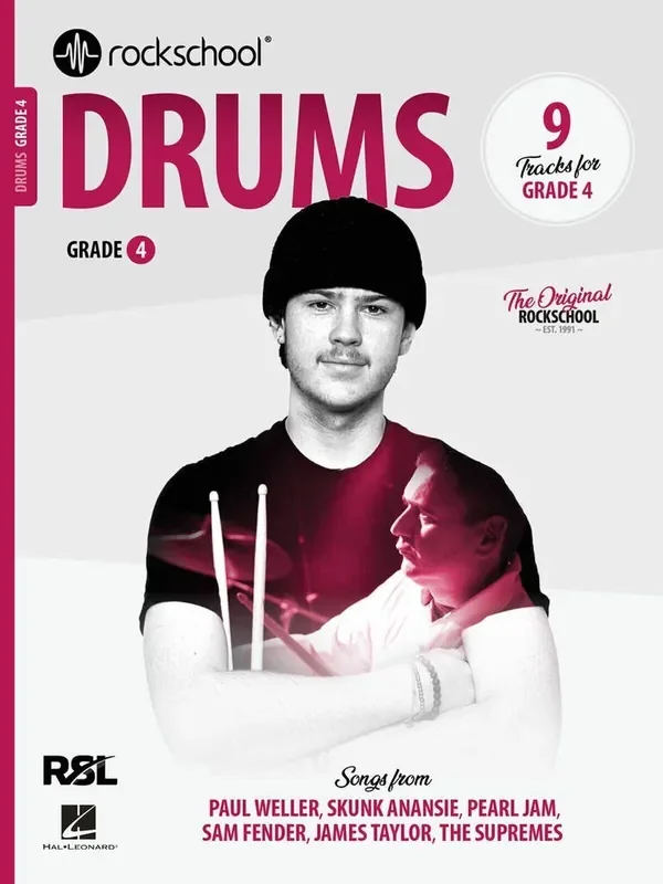 Rock School Drums Grade 4 Notes