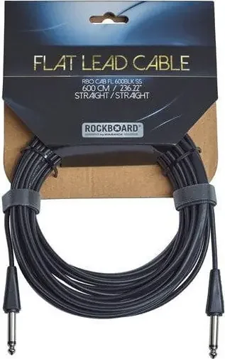 RockBoard Flat 6 m Droit – Droit Câble d‘instrument