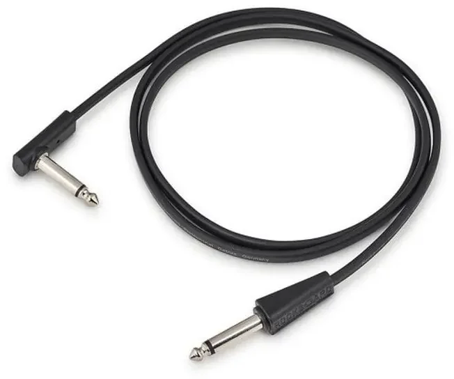RockBoard Flat Patch Looper/Switcher 100 cm Droit – Angle Câble de patch