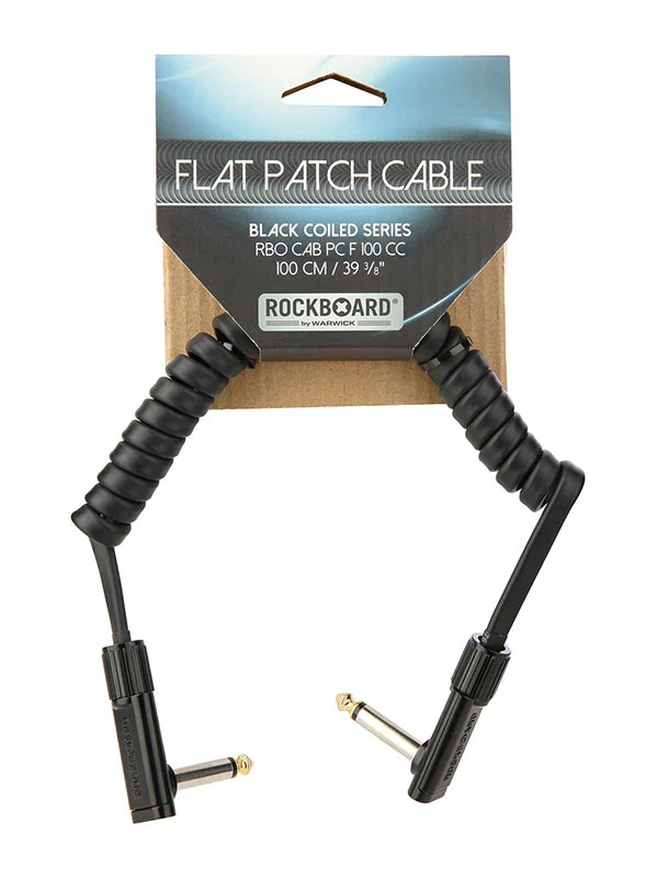 ROCKBOARD Patch Plat Coil – 16 À 100 CM – Black