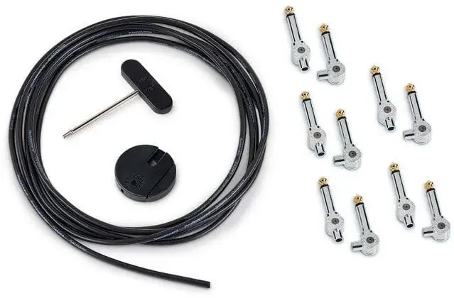 RockBoard PatchWorks Solderless SET 3 m Droit – Angle Câble de patch