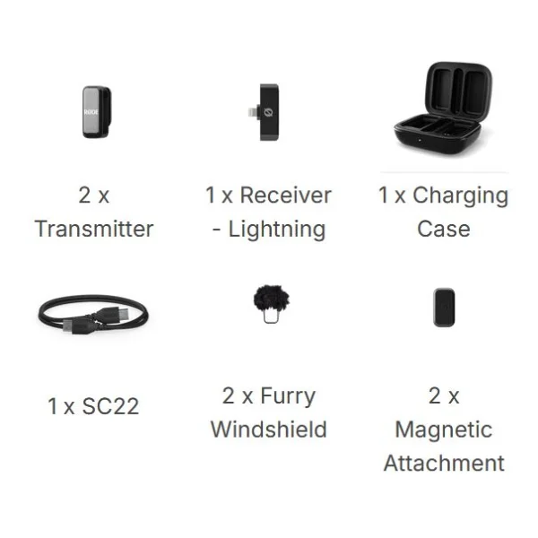 Rode WIRELESS MICRO LIGHTING BK – Image 4