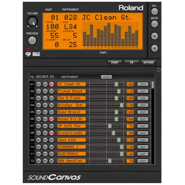 Roland Cloud SOUND CANVAS – Image 2