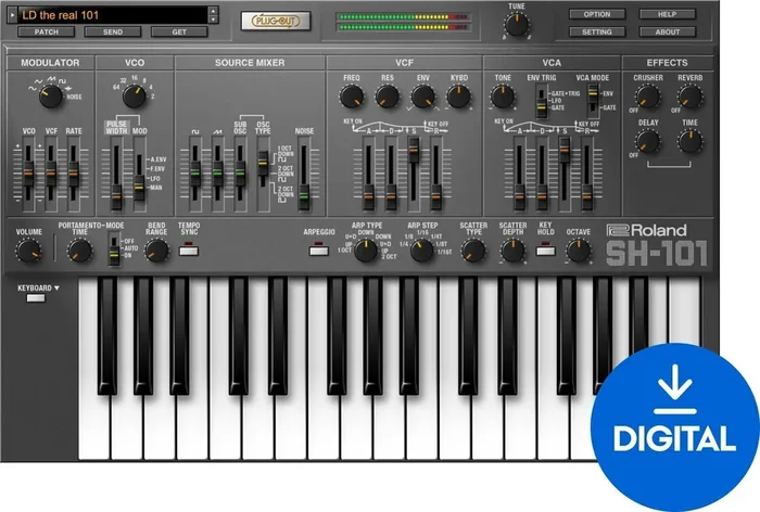 Roland SH-101 KEY (Produit numérique)