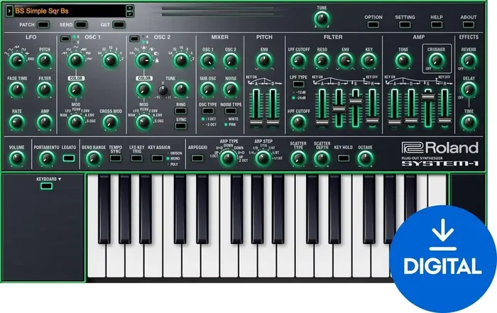 Roland SYSTEM-1 Key (Produit numérique)