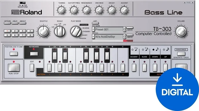 Roland TB-303 Key (Produit numérique)