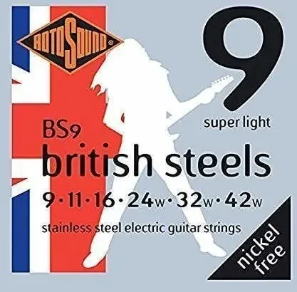 Rotosound BS9 Cordes pour guitares électriques
