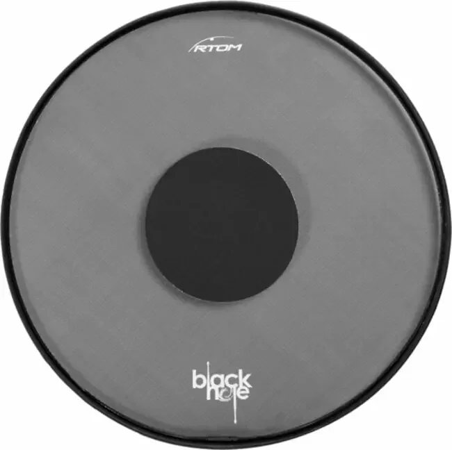 RTOM BH16 Black Hole 16″ Peaux maillées pour tambour