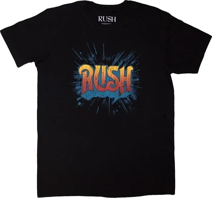 Rush T-shirt Tour 74-75 Unisex Black M