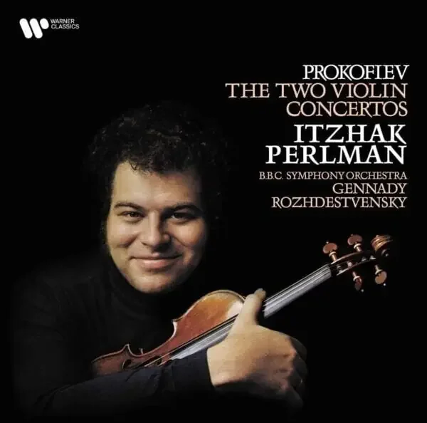 S. Prokofiev – Violin Concertos Nos. 1 & 2 – Perlman, Rozhdestvensky/BBC Symphony Orchestra (140 g) (LP)
