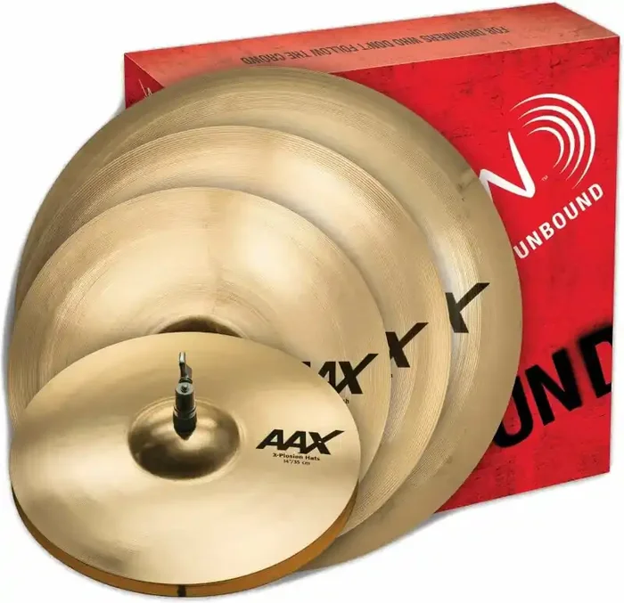 Sabian 2500587XPB AAX X-Plosion 14/16/18/21 Set de cymbales