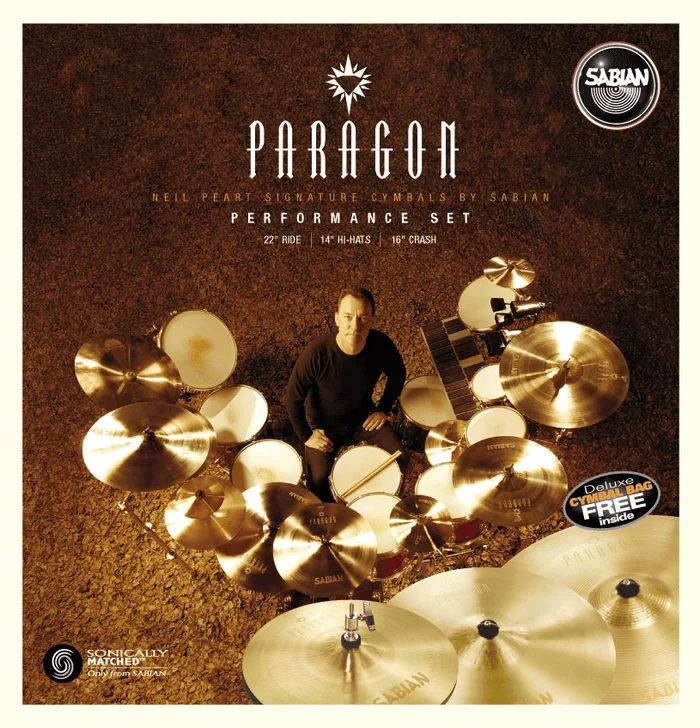 Sabian NP5005N – Pack Neil Peart Paragon Performance