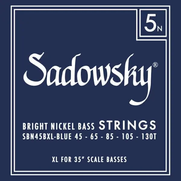 Sadowsky Blue Label SBN-45BXL Jeux de 5 cordes basses
