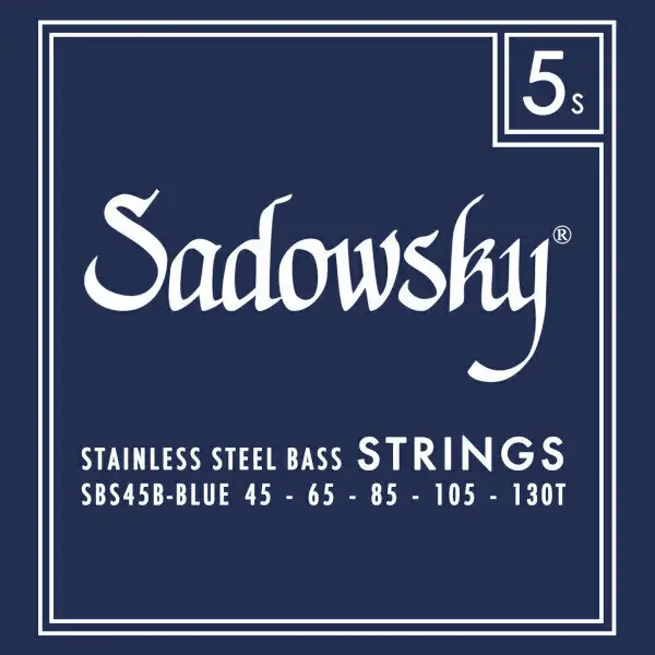 Sadowsky Blue Label SBS-45B Jeux de 5 cordes basses