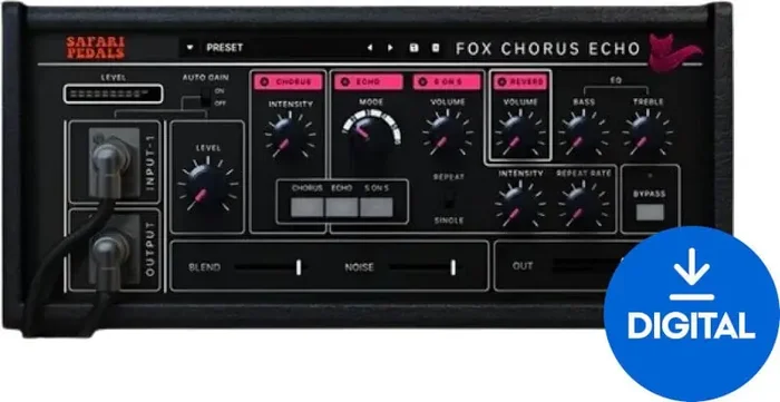Safari Pedals Fox Echo Chorus (Produit numérique)