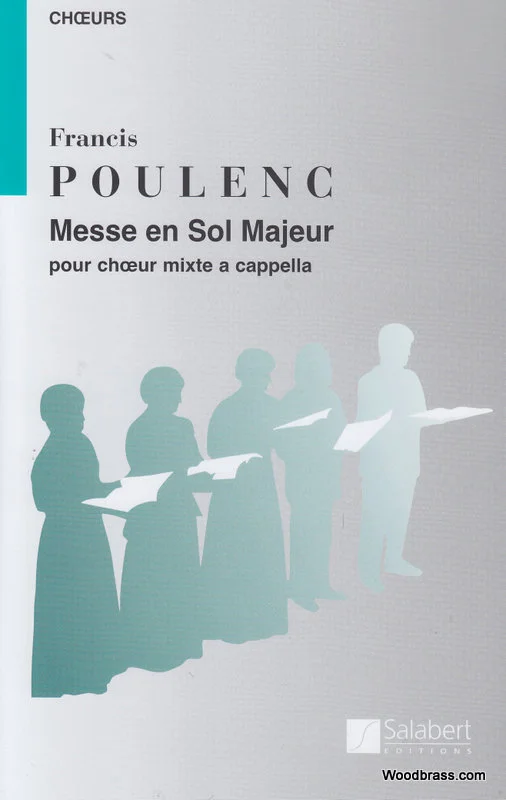 Salabert POULENC F. – MESSE EN SOL MAJEUR – CHOEUR MIXTE