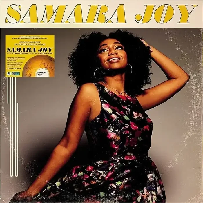 Samara Joy – Samara Joy (Limited Edition) (2023 Grammy Tour Edition) (Orange Marbled Coloured) (LP)