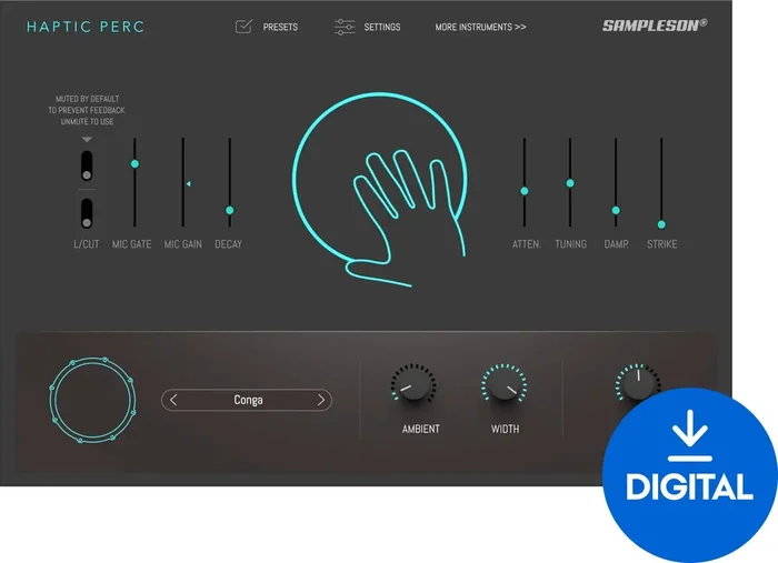 Sampleson Haptic Perc (Produit numérique)