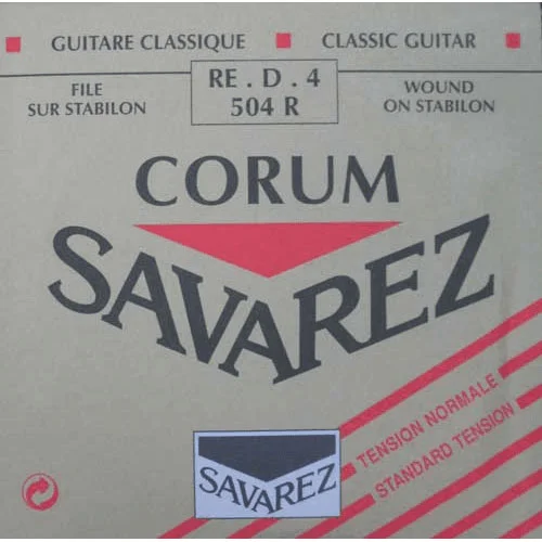 Savarez 504R Re Corum Rouge Tirant Normal (Unité)