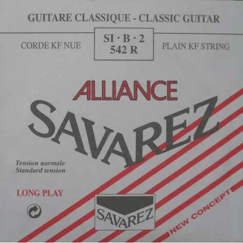 Savarez 542R SI-2 Alliance Rouge Tirant Forte (Unité)